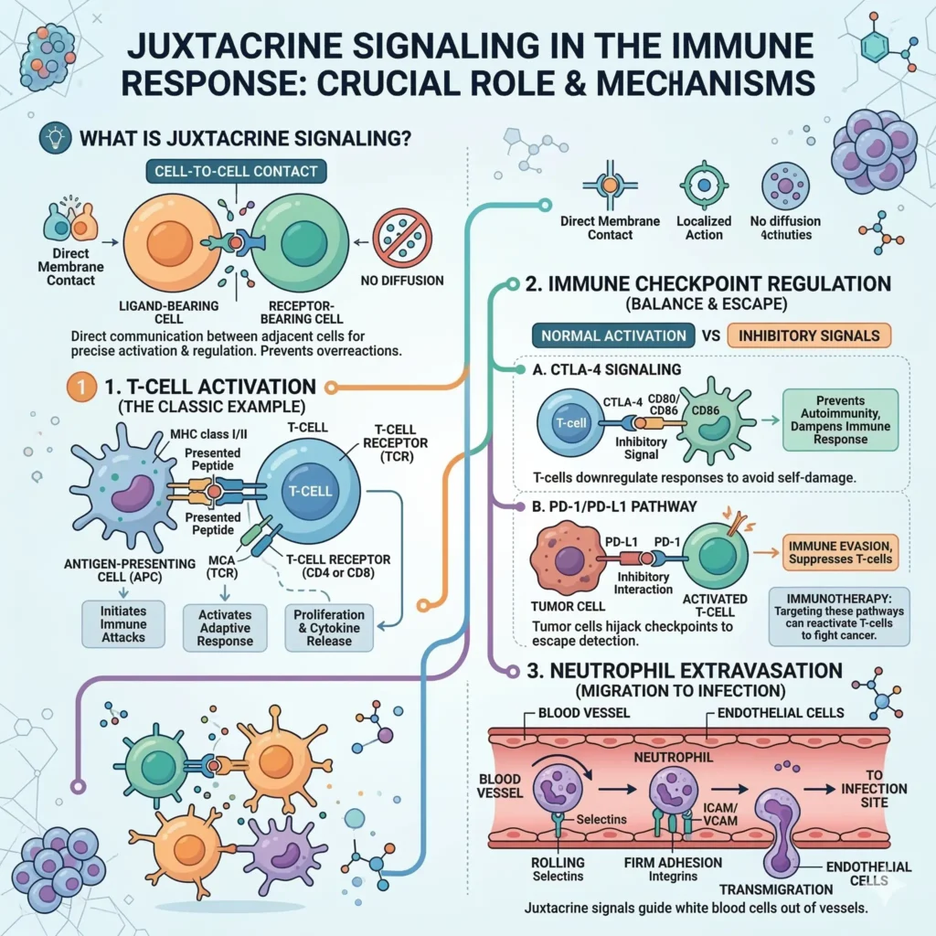 The Crucial Role of Juxtacrine Signaling in the Immune Response The Crucial Role of Juxtacrine Signaling in the Immune Response
