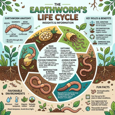 The Earthworm’s Life Cycle