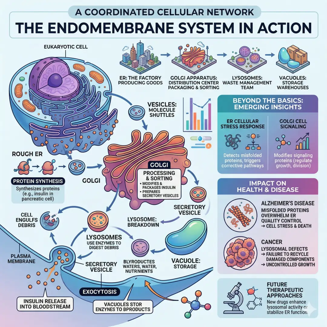 The Endomembrane System in Action