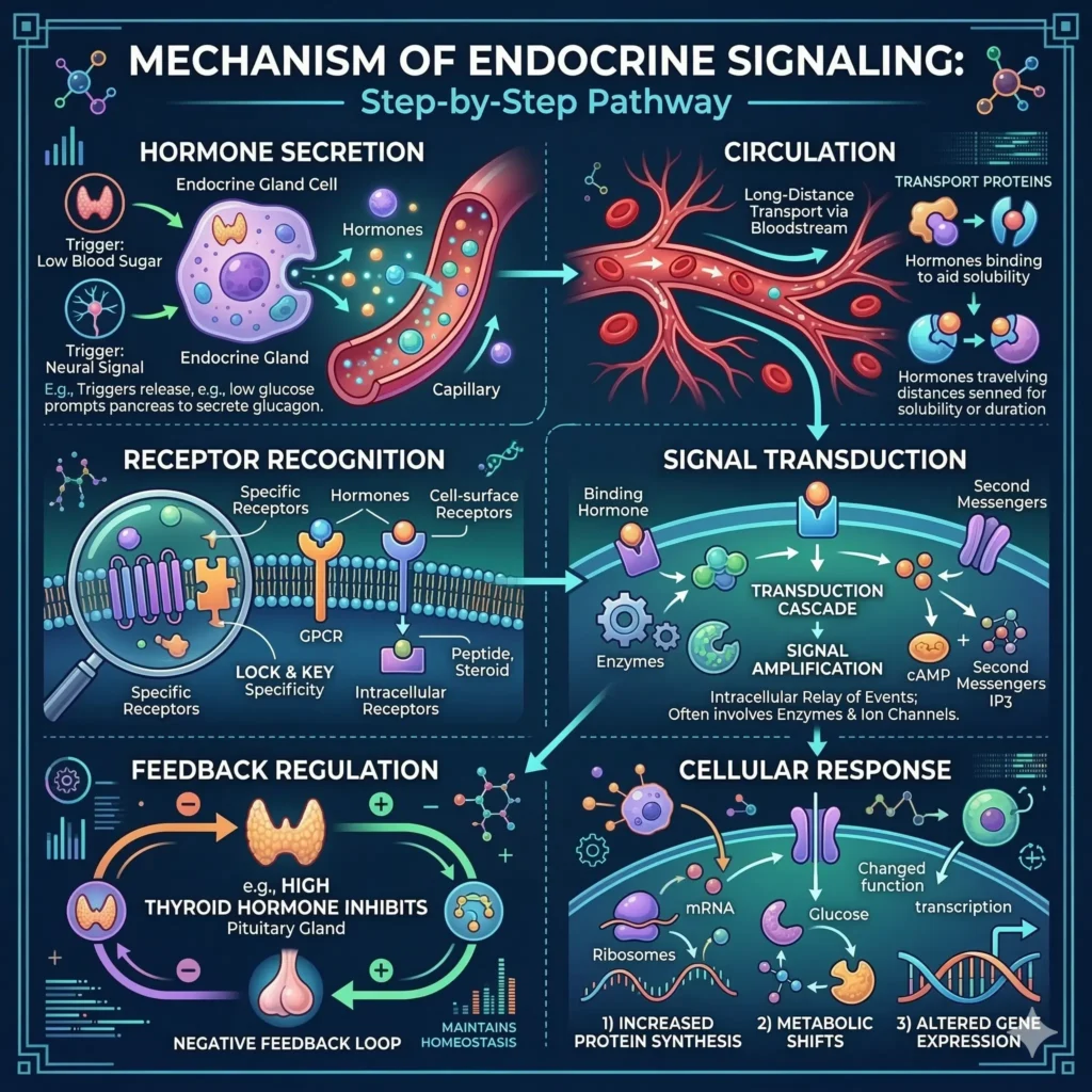 The Mechanism of Endocrine Signaling