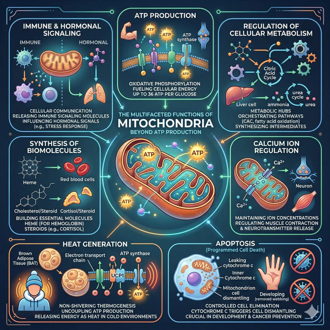 The Multifaceted Functions of Mitochondria