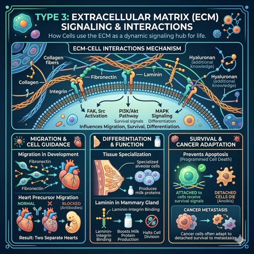 Type 3: Extracellular Matrix Interactions Type 3: Extracellular Matrix Interactions
