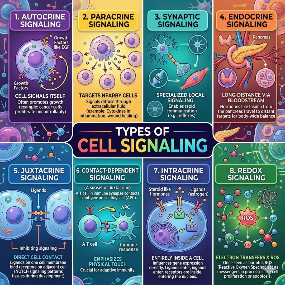 Types of Cell Signaling