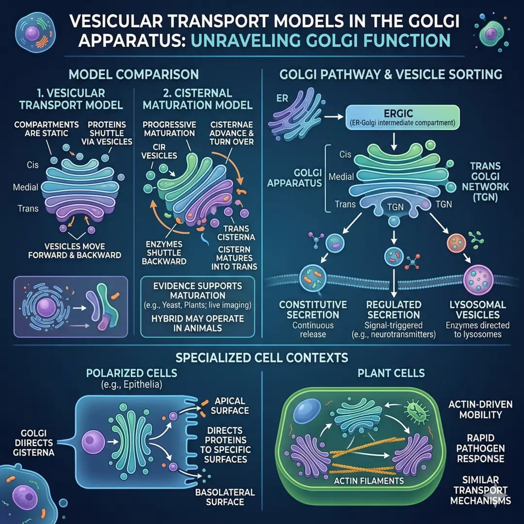 Vesicular Transport Models in the Golgi Apparatus Vesicular Transport Models in the Golgi Apparatus