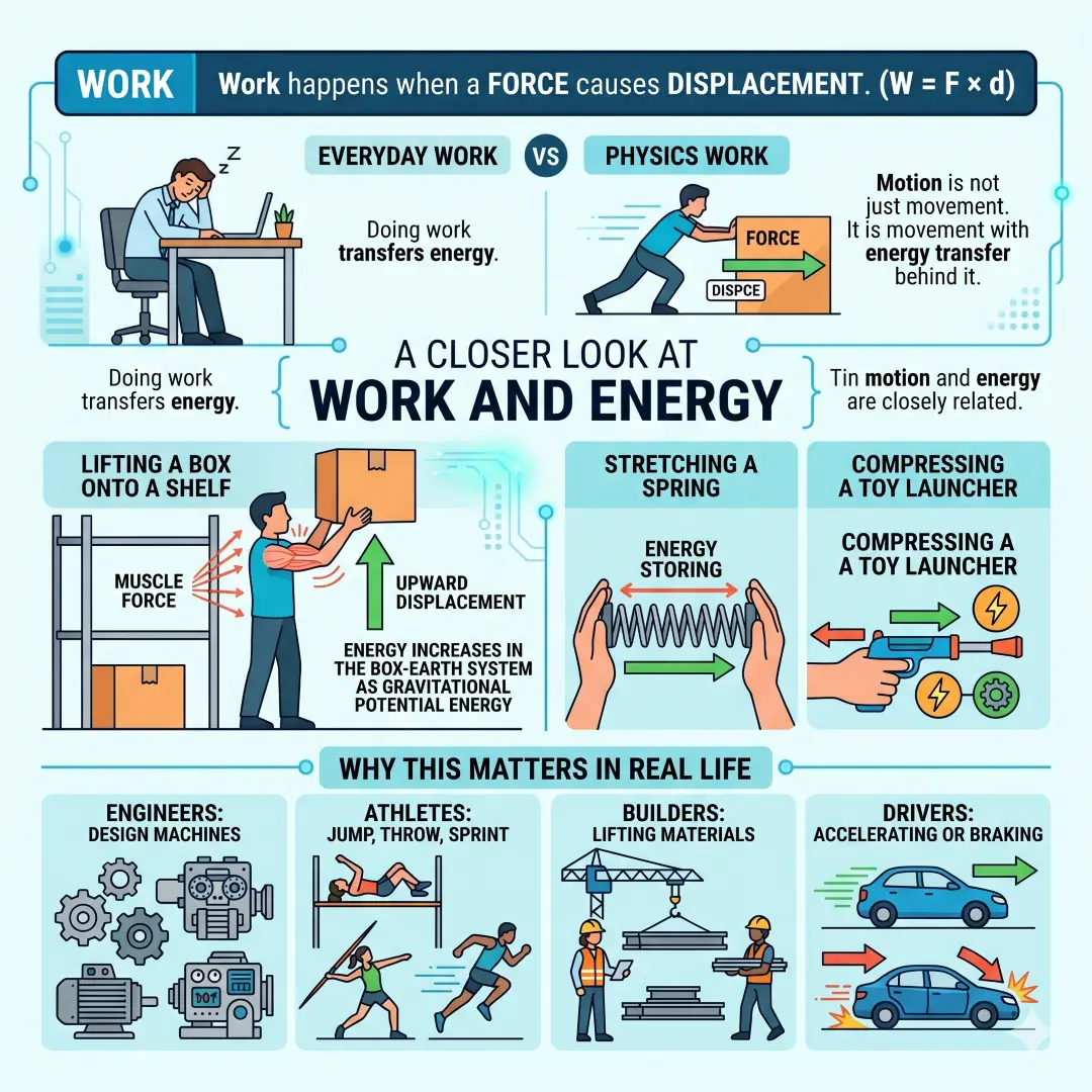 A Closer Look at Work and Energy