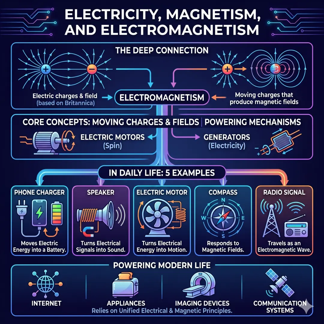 Electricity, Magnetism, and Electromagnetism Electricity, Magnetism, and Electromagnetism