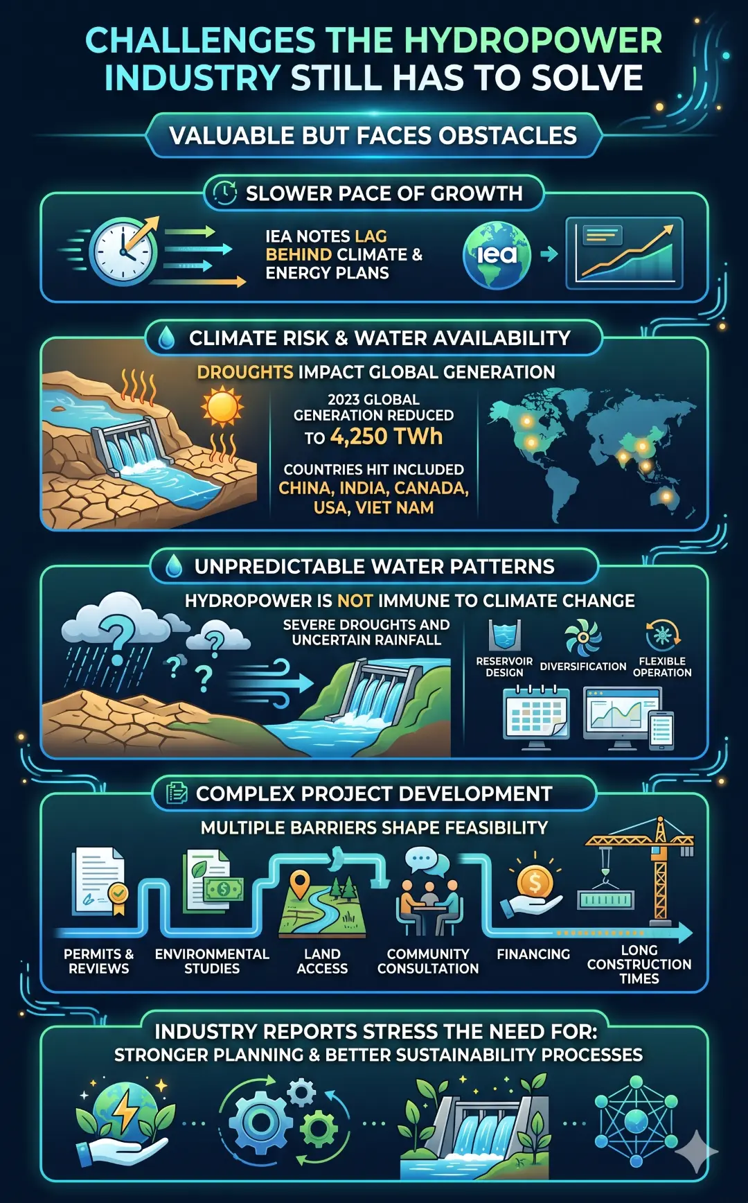 Challenges the Hydropower Industry Still has to Solve