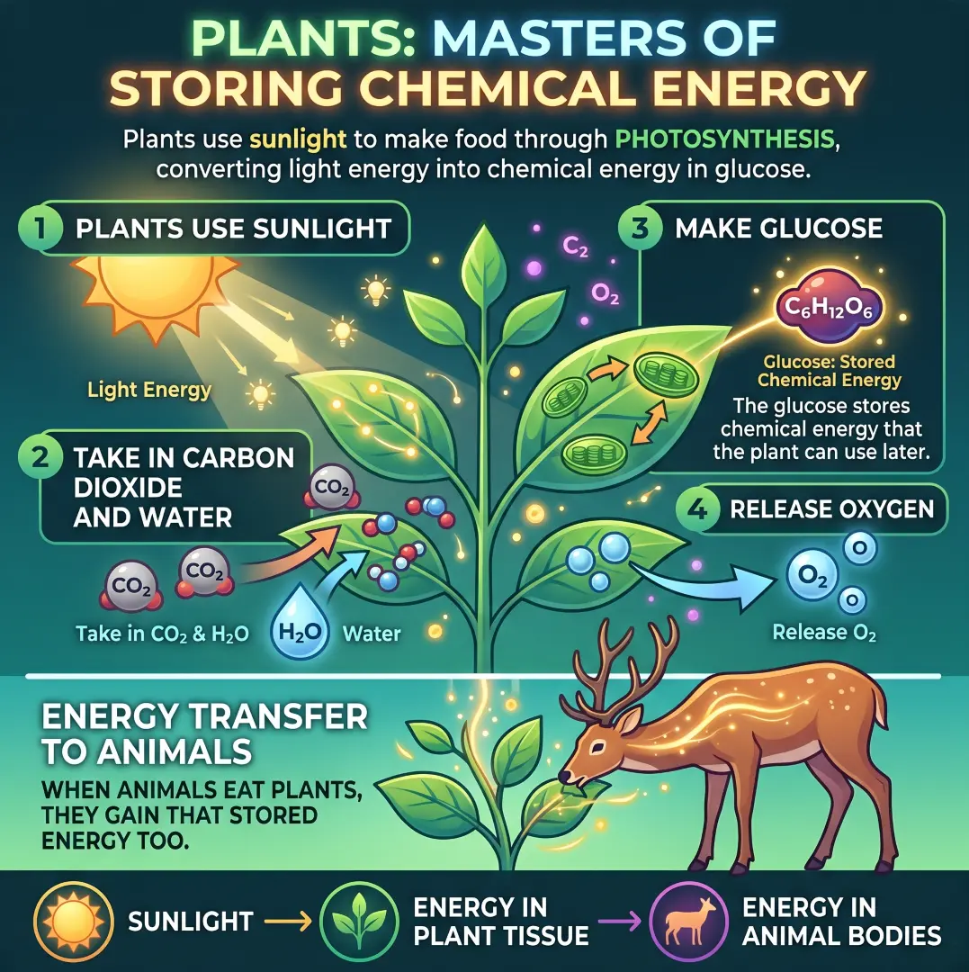 Chemical Energy in Photosynthesis