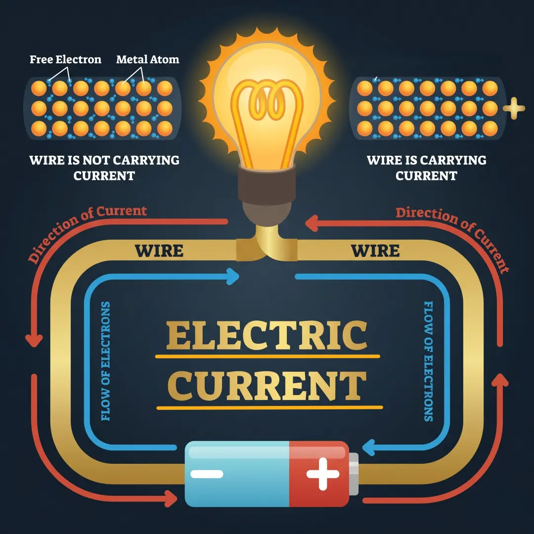 Graphical demonstration of Electrical Energy Electric Current