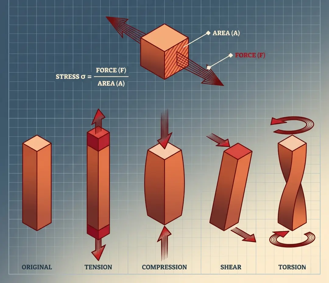 How Elastic Energy Is Stored