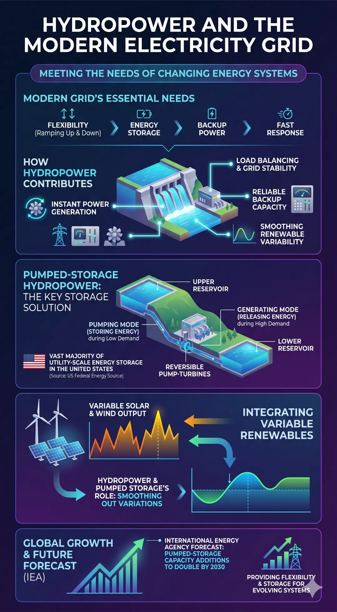 Hydropower and the Modern Electricity Grid