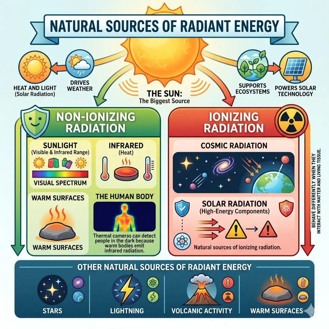 Natural Sources of Radiant Energy