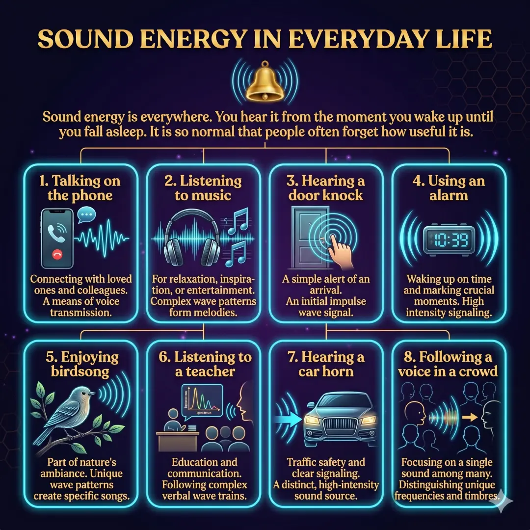 Sound Energy in Everyday Life