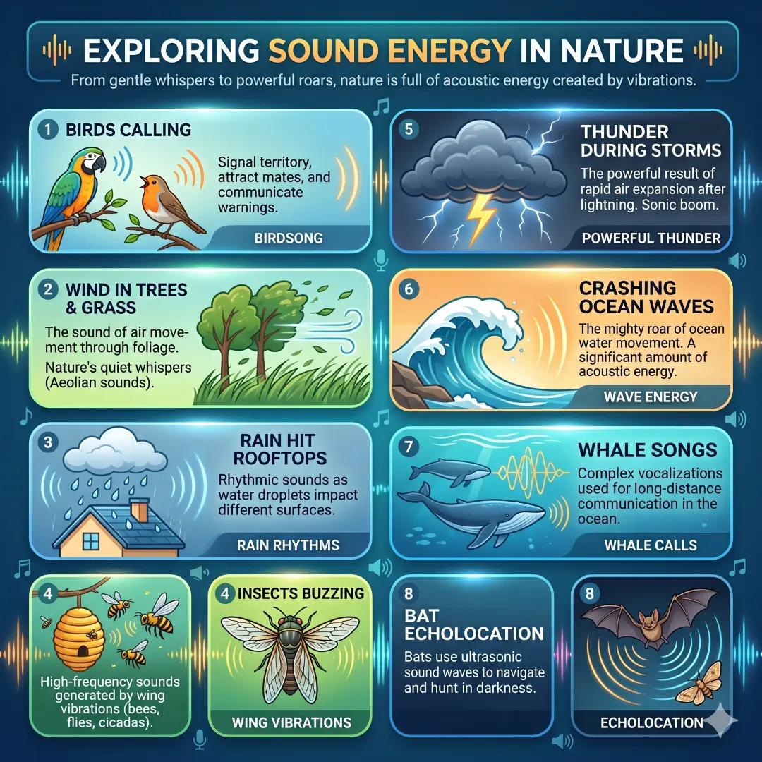 Sound Energy in Nature