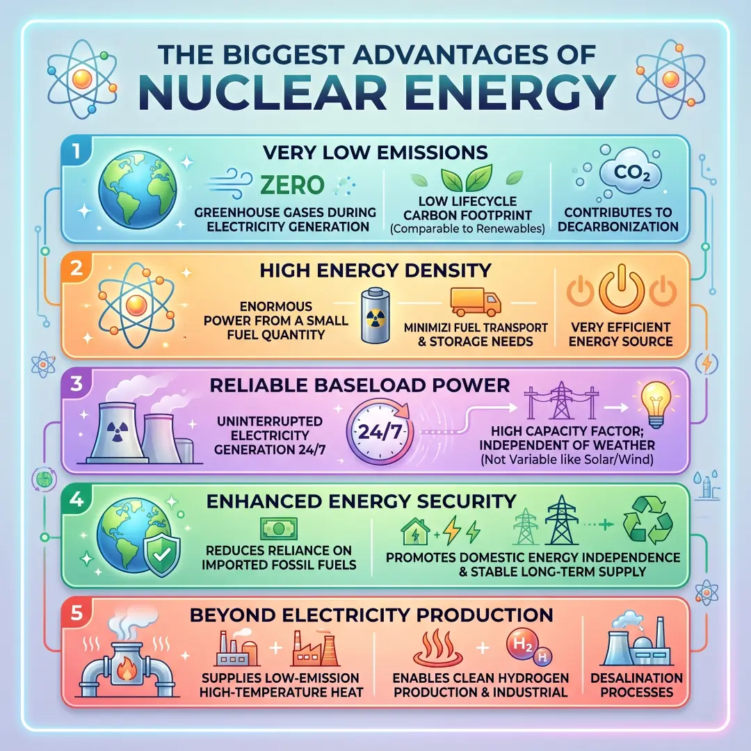 The Biggest Advantage of Nuclear Energy