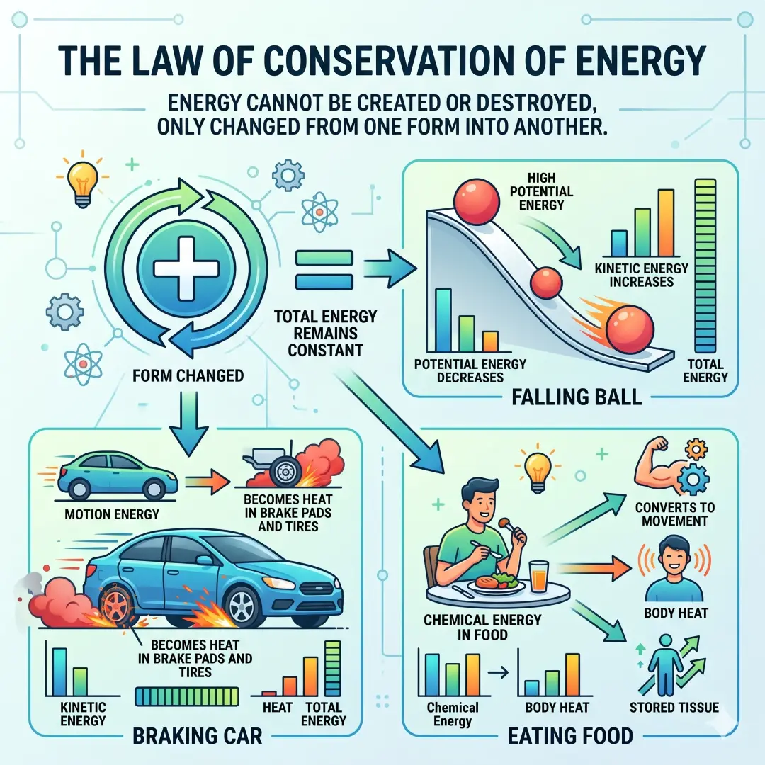 The Law of Conservation of Energy