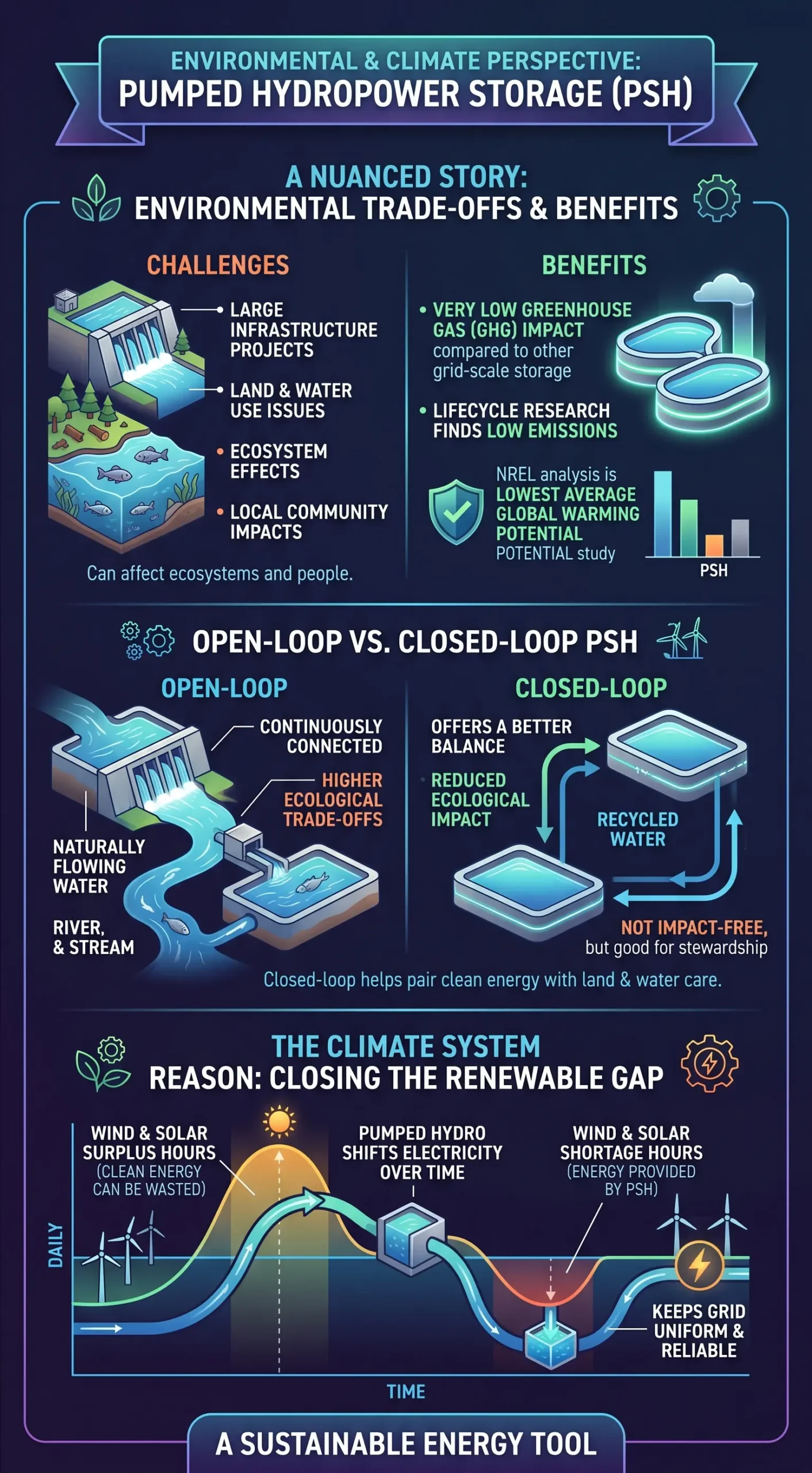 The environmental story around pumped hydropower storage