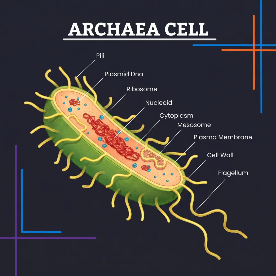 Archaea Prokaryotic Cells