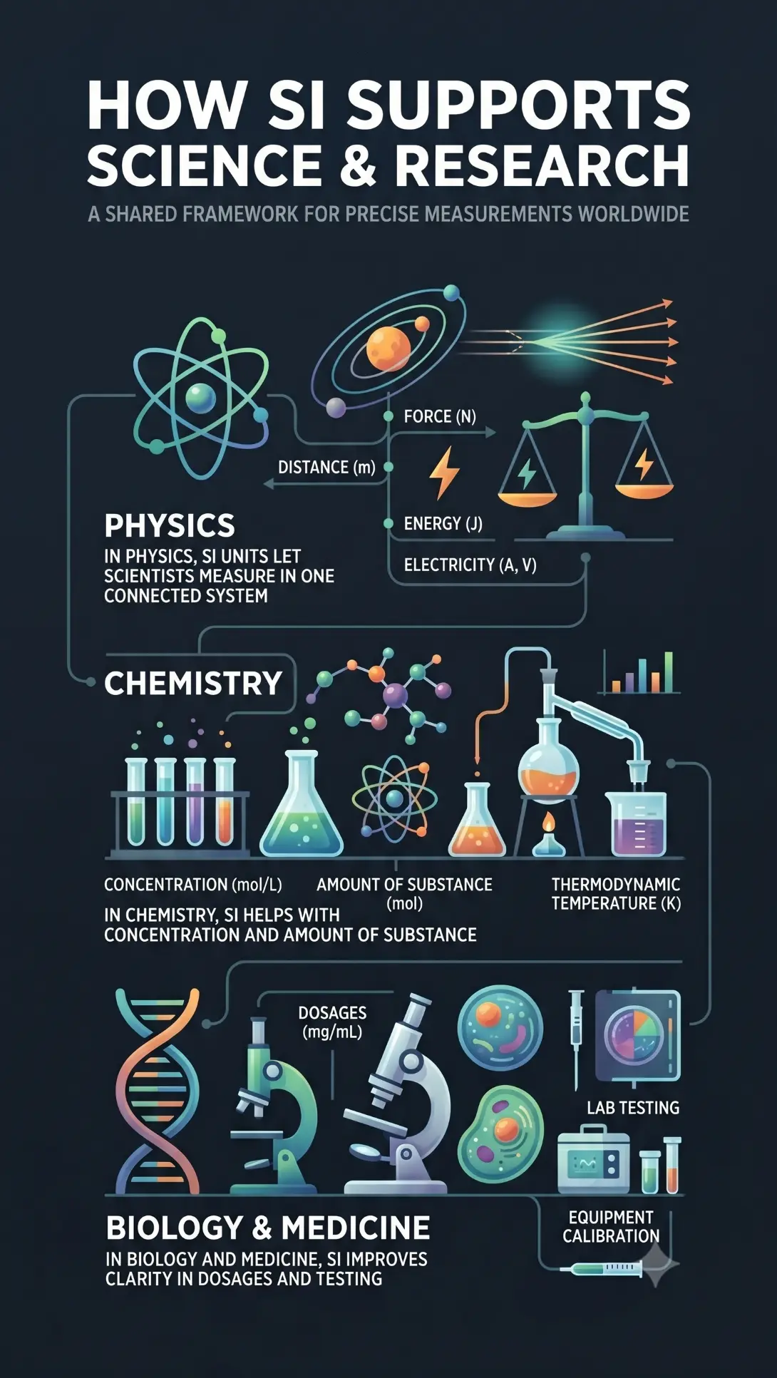 How SI Supports Science and Research