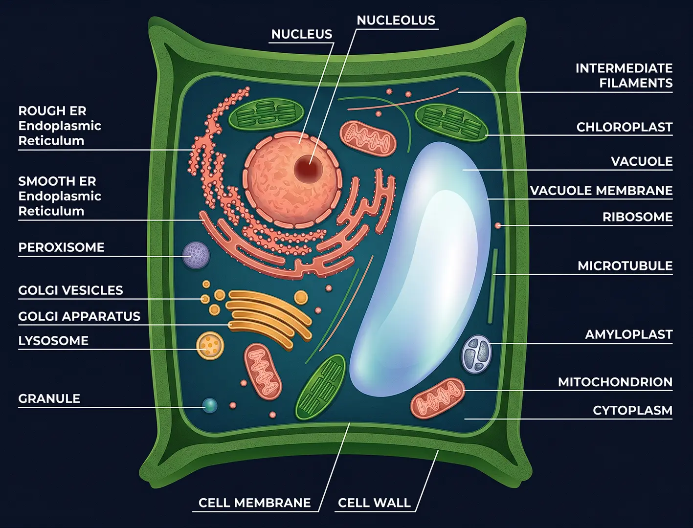 Plant Cell Structure