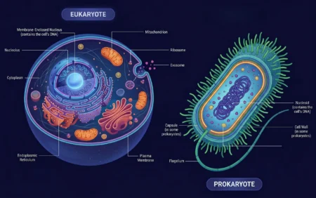Prokaryotes vs Eukaryotes Structure