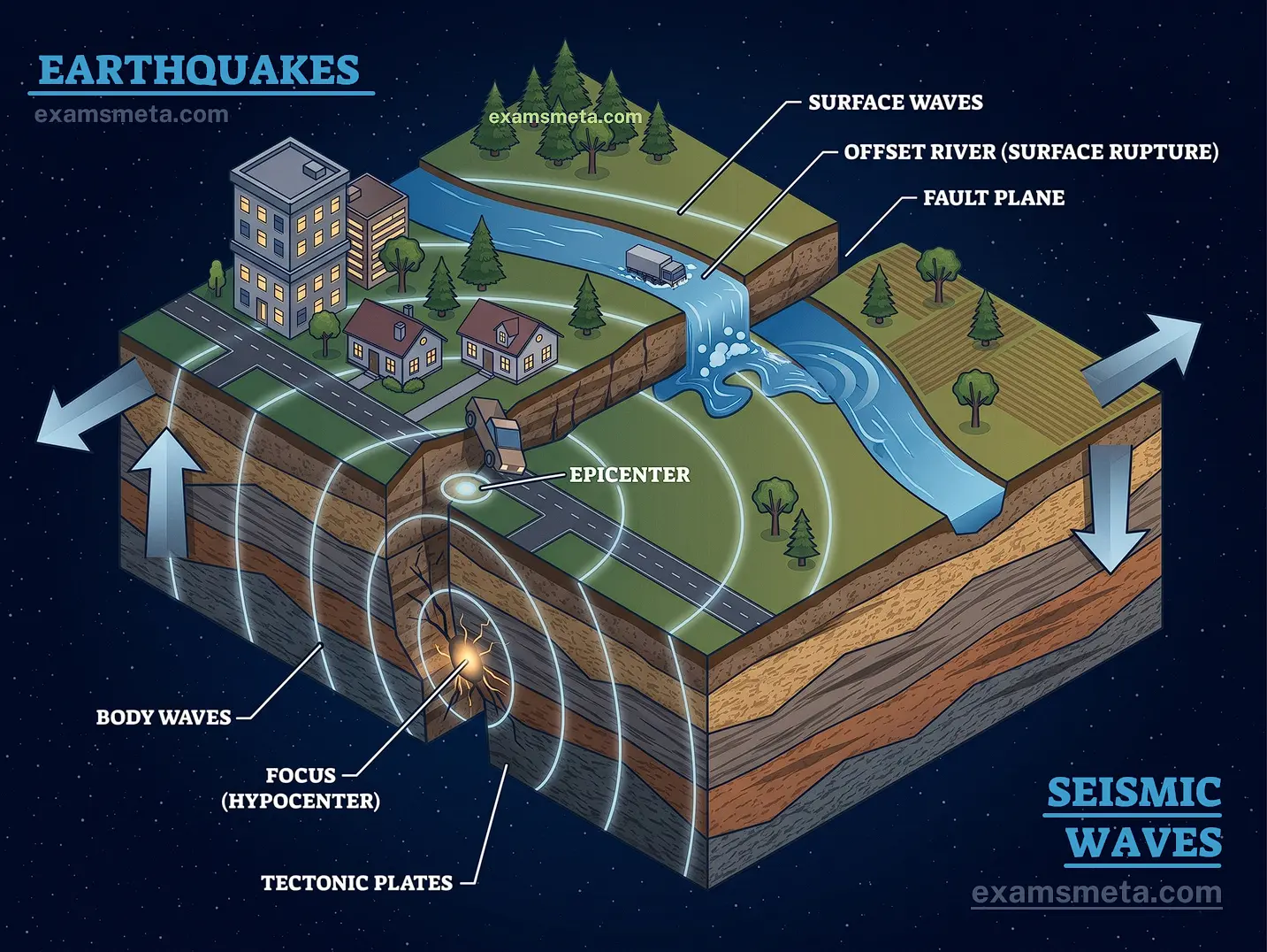 Seismic Waves and Earthquakes