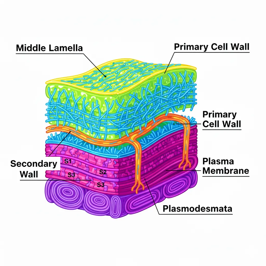 Cell Wall Composition and Structure