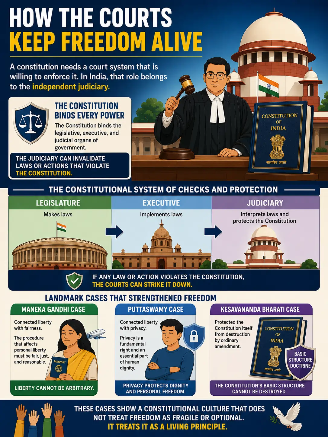 How the Courts Keep Freedom Alive How the Courts Keep Freedom Alive
