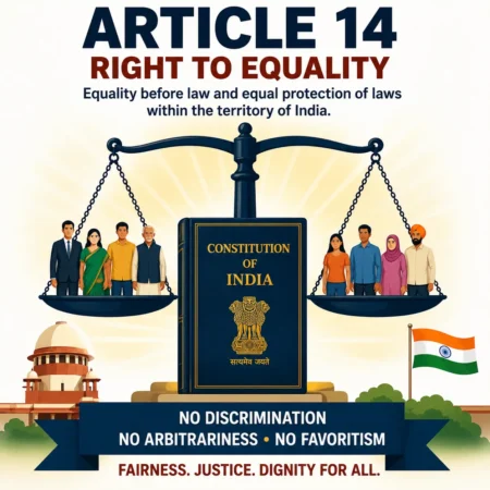 Right to Equality Under Article 14