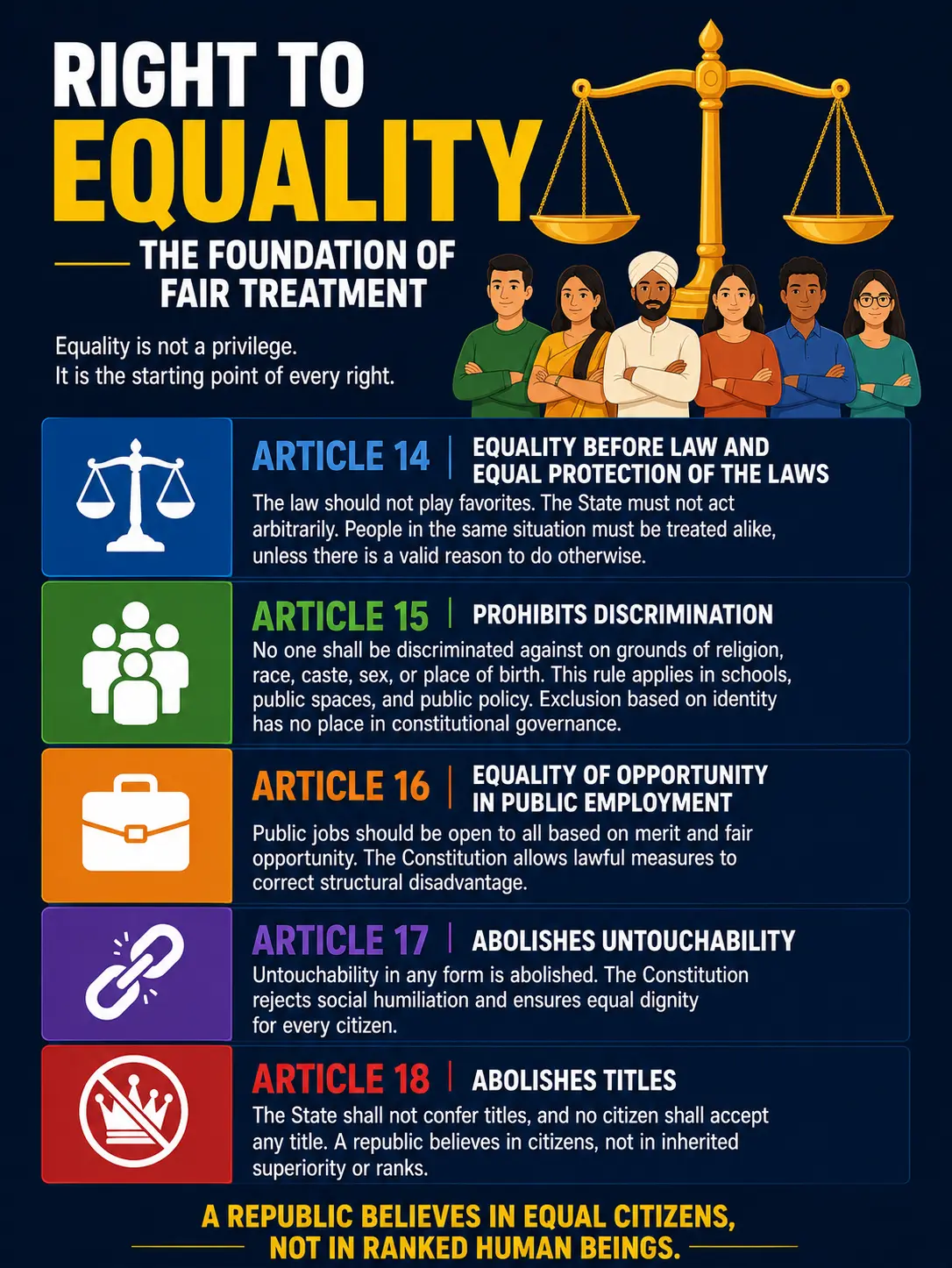 Right to Equality Right to Equality
