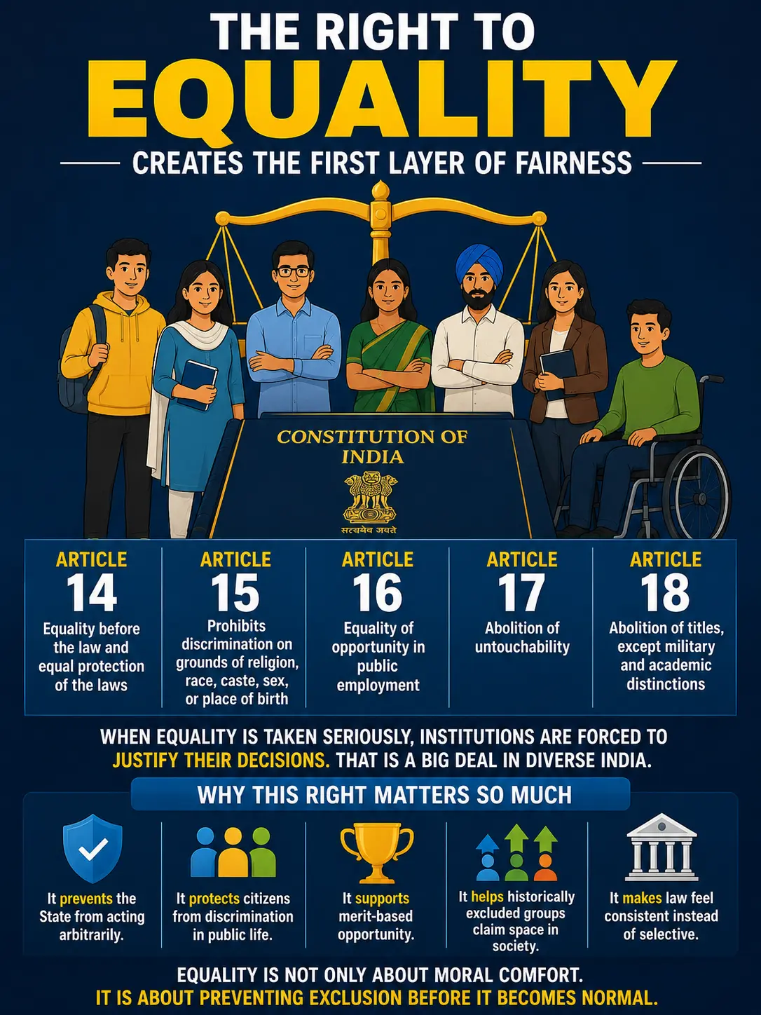 The Right to Equality Creates the First Layer of Fairness