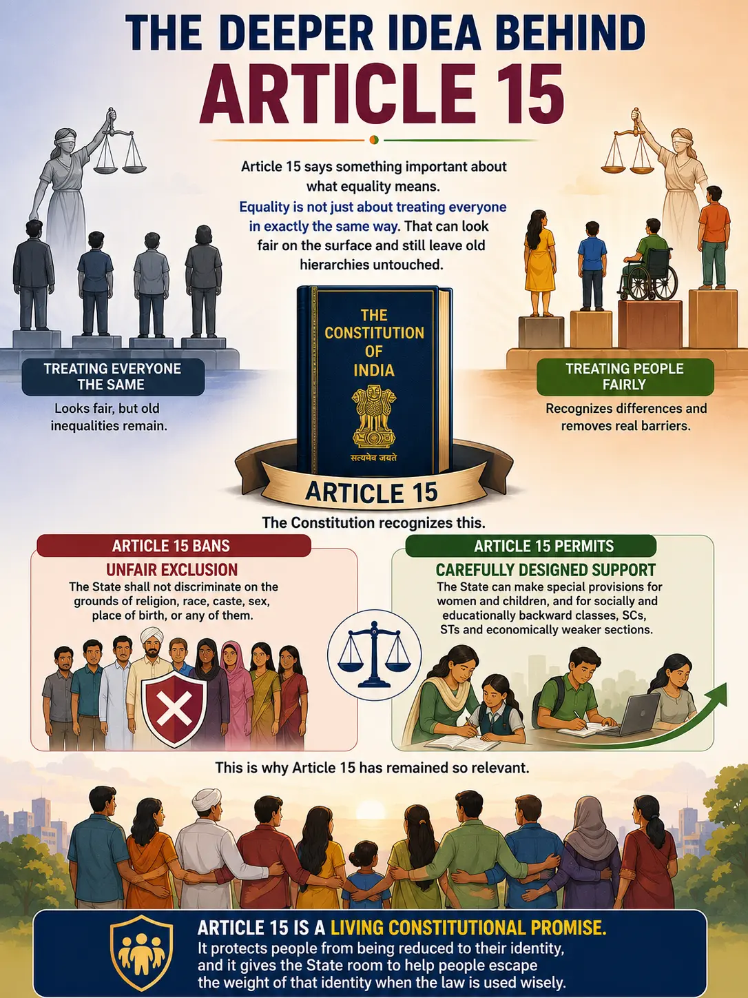 The deeper idea behind Article 15. The deeper idea behind Article 15