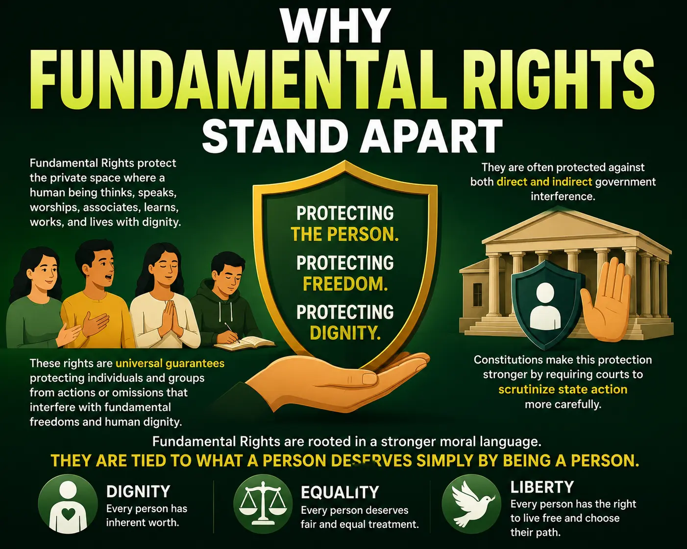What Are Legal Rights? Why Fundamental Rights Stand Apart