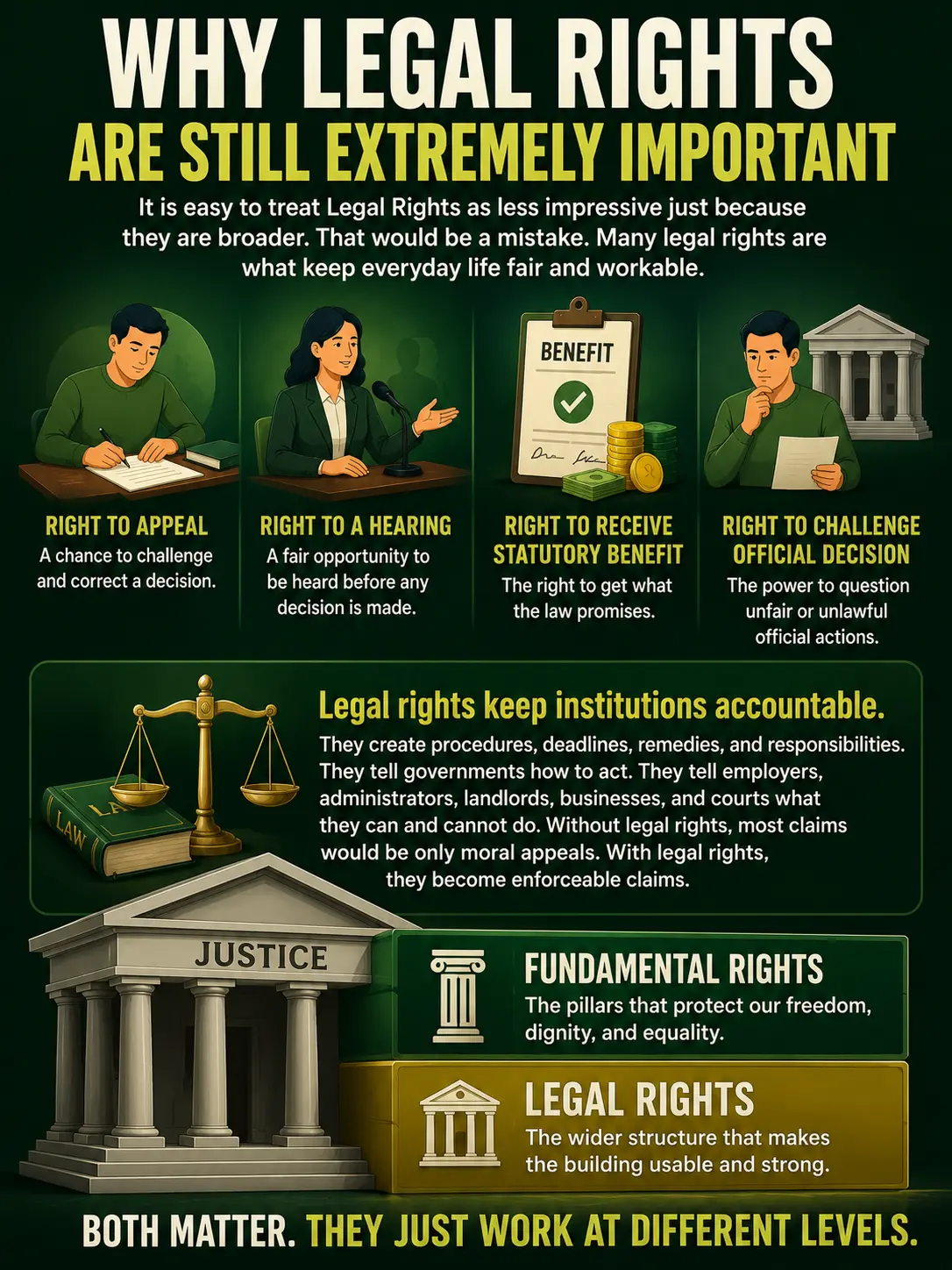 Why Legal Rights Are Still Extremely Important Why Legal Rights Are Still Extremely Important