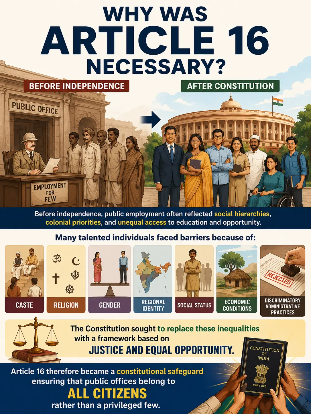 Why Was Article 16 Necessary?
