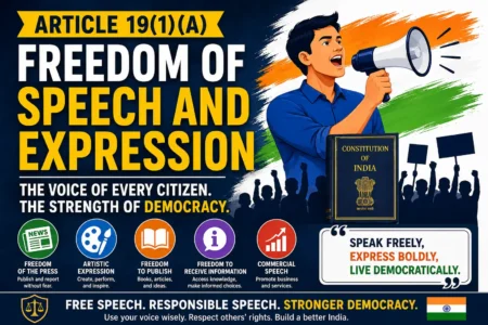 Article 19(1)(a): Freedom of Speech and Expression