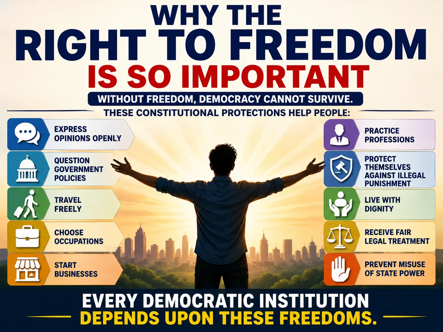 Why the Right to Freedom Is So Important Why the Right to Freedom Is So Important